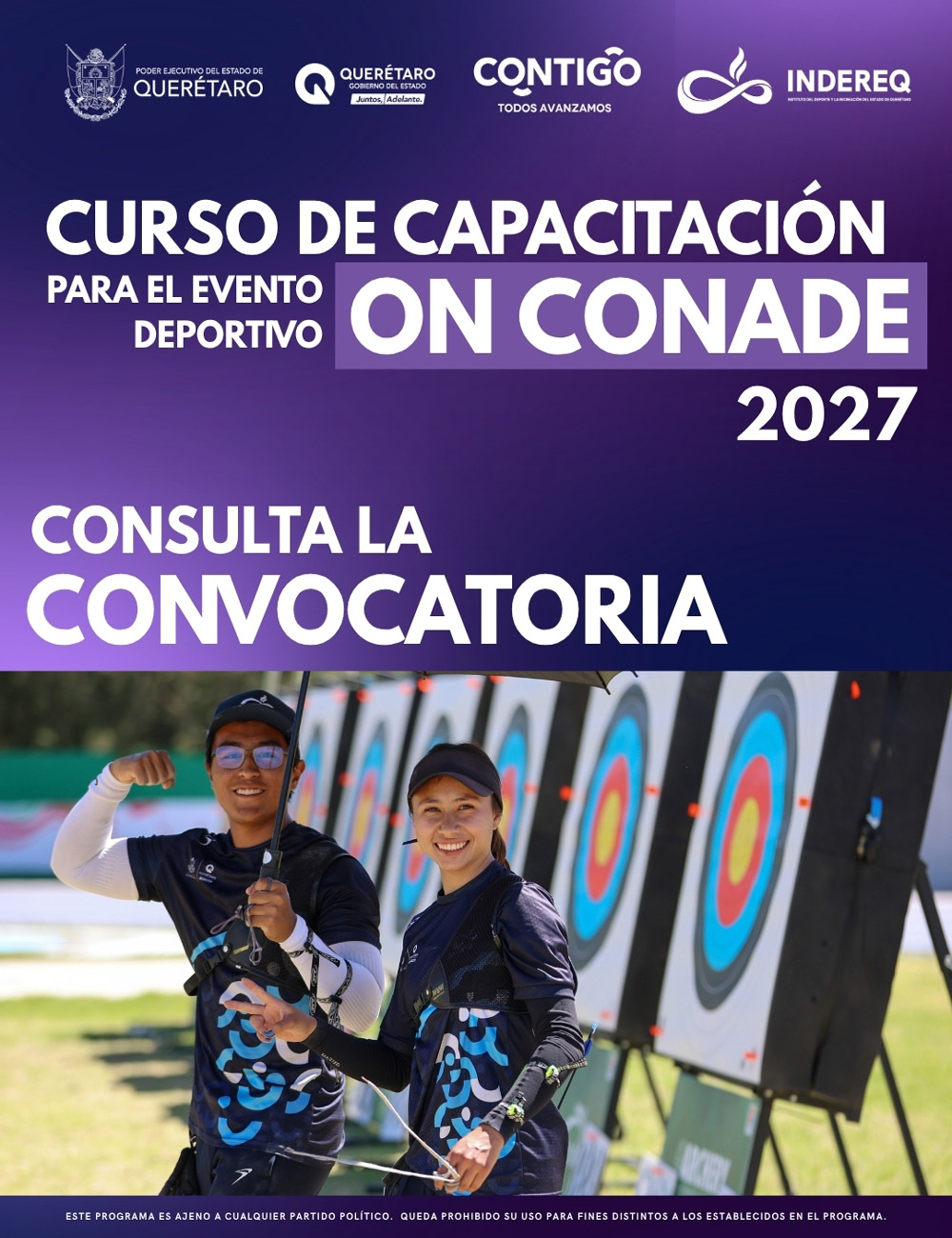 Curso de Capacitación para el evento deportivo ON CONADE 2027