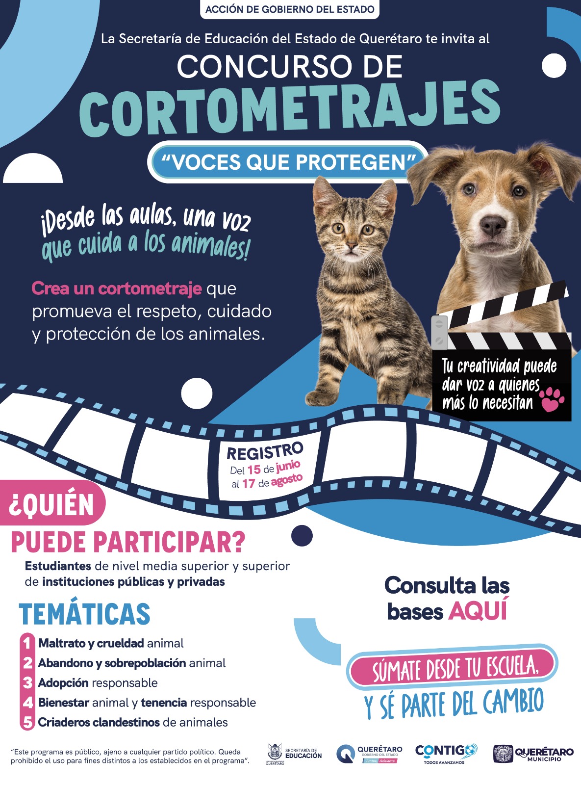 Concurso de Cortometrajes 'Voces que protegen'
