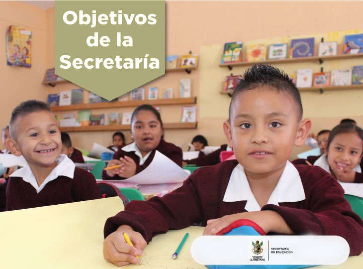 Objetivos de la Secretaría de Educación