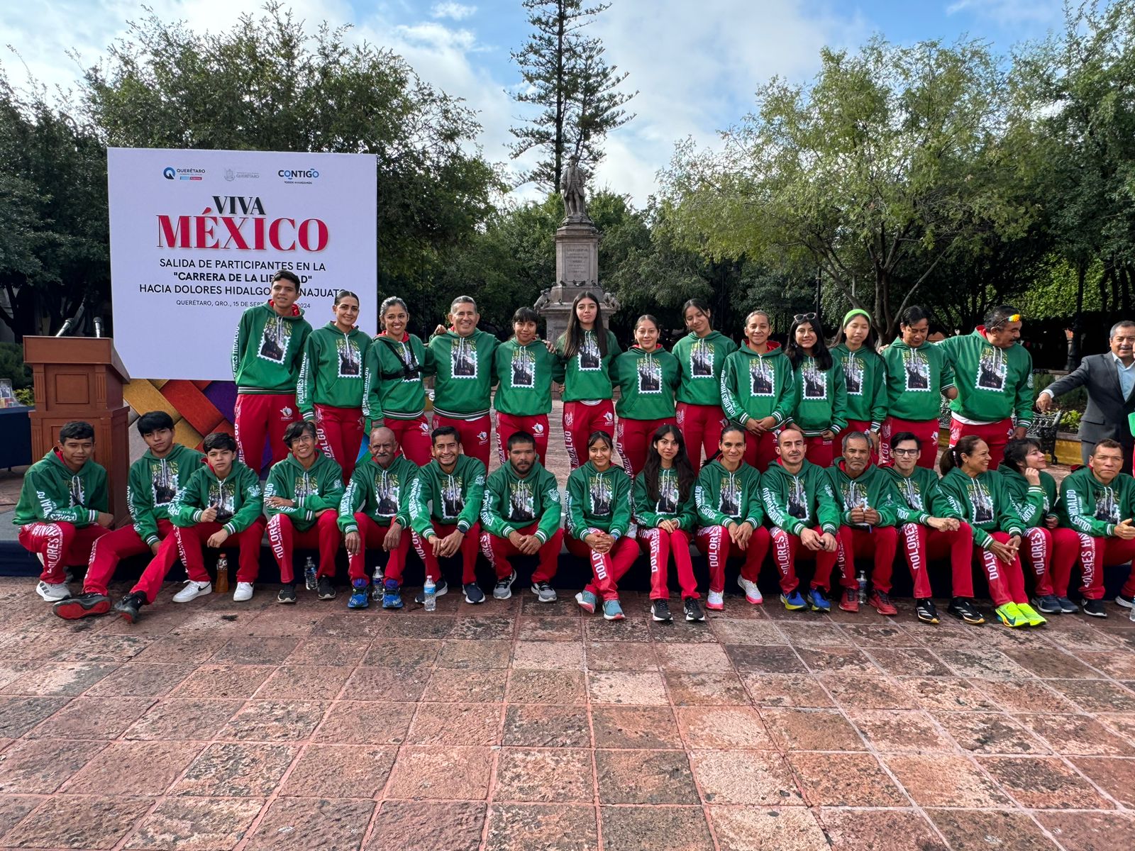 Participantes de Carrera de la Libertad